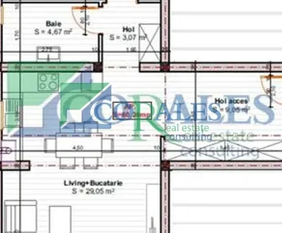 Spatios, 60 mp utili. 2 TERASE. Langa Lidl.