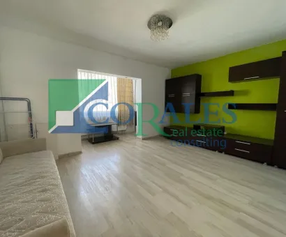 Et. 3. AP cu 1 Camera, deco, 4 ap/nivel, model mare, balcon. Mobilat si Utilat